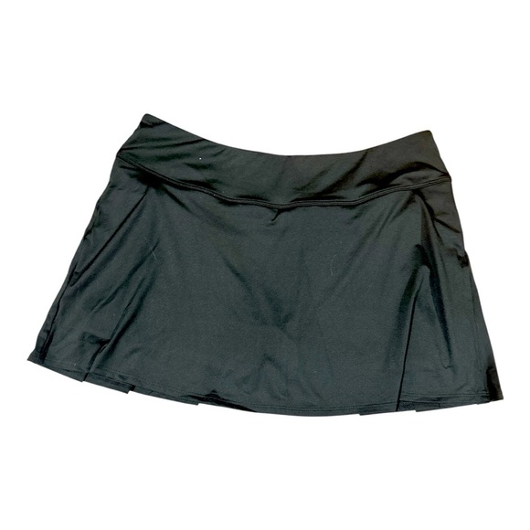 EleVen by Venus Williams Black Flutter Skirt XL NWT | Built-in Shorts - Picture 1 of 8